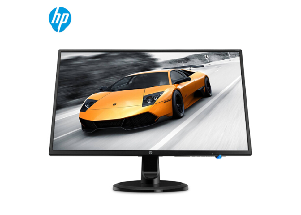 惠普（HP） N246V 23.8英寸液晶显示器 商用宽屏背光显示屏 VGA DVI HDMI (23.8英寸)  (23.8英寸) 